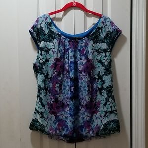Sara Michelle floral blouse